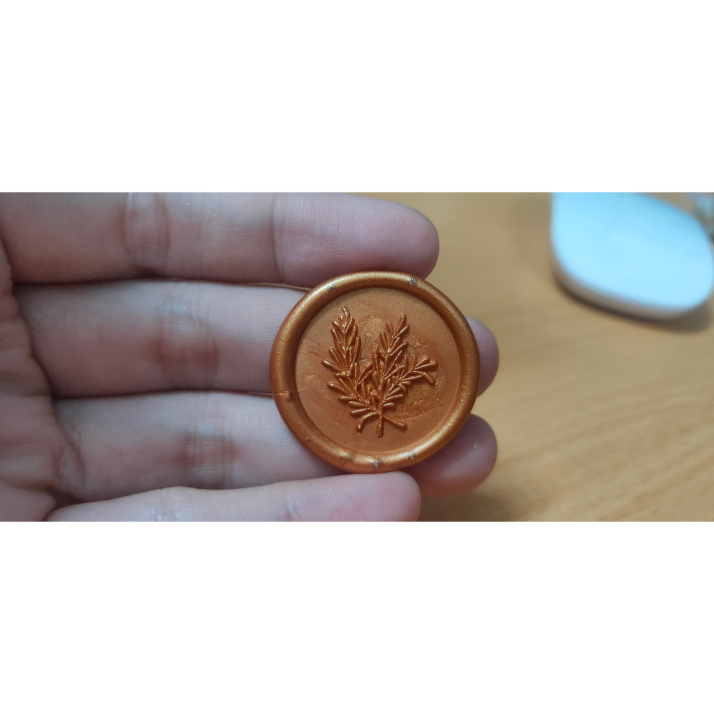 COMBO 50 DẤU SÁP THANK YOU VÀNG ĐỒNG DÙNG NIÊM PHONG THIỆP CƯỚI, BÌA THƯ CÓ SẴN