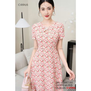 Đầm xòe nữ hoa nhí CIRRUS 203030