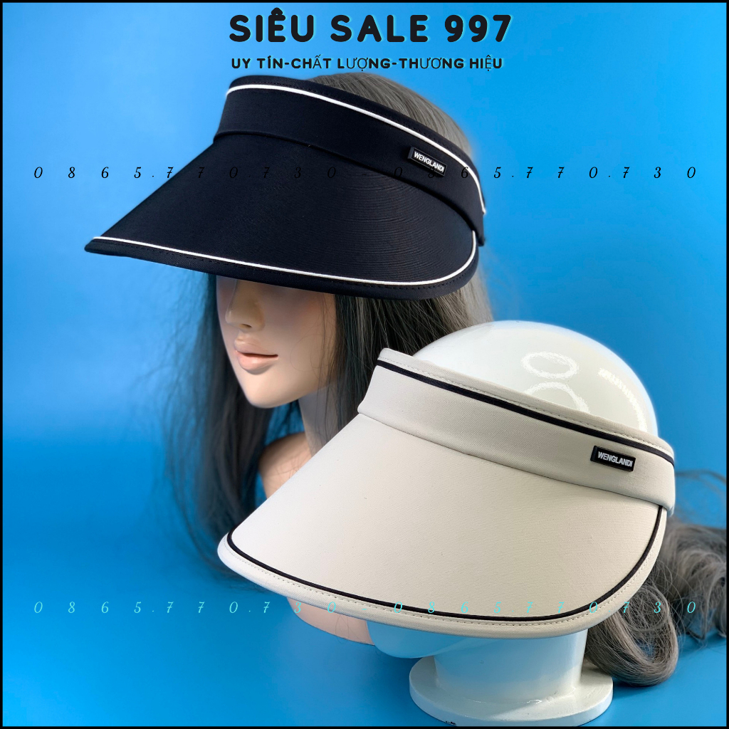 NÓN HOT - MŨ DU LỊCH ĐI BIỂN NỮA ĐẦU CHẤT NHỰA POLY HÀNG QC NHẬP HOT TREND HÀNG CAO CẤP