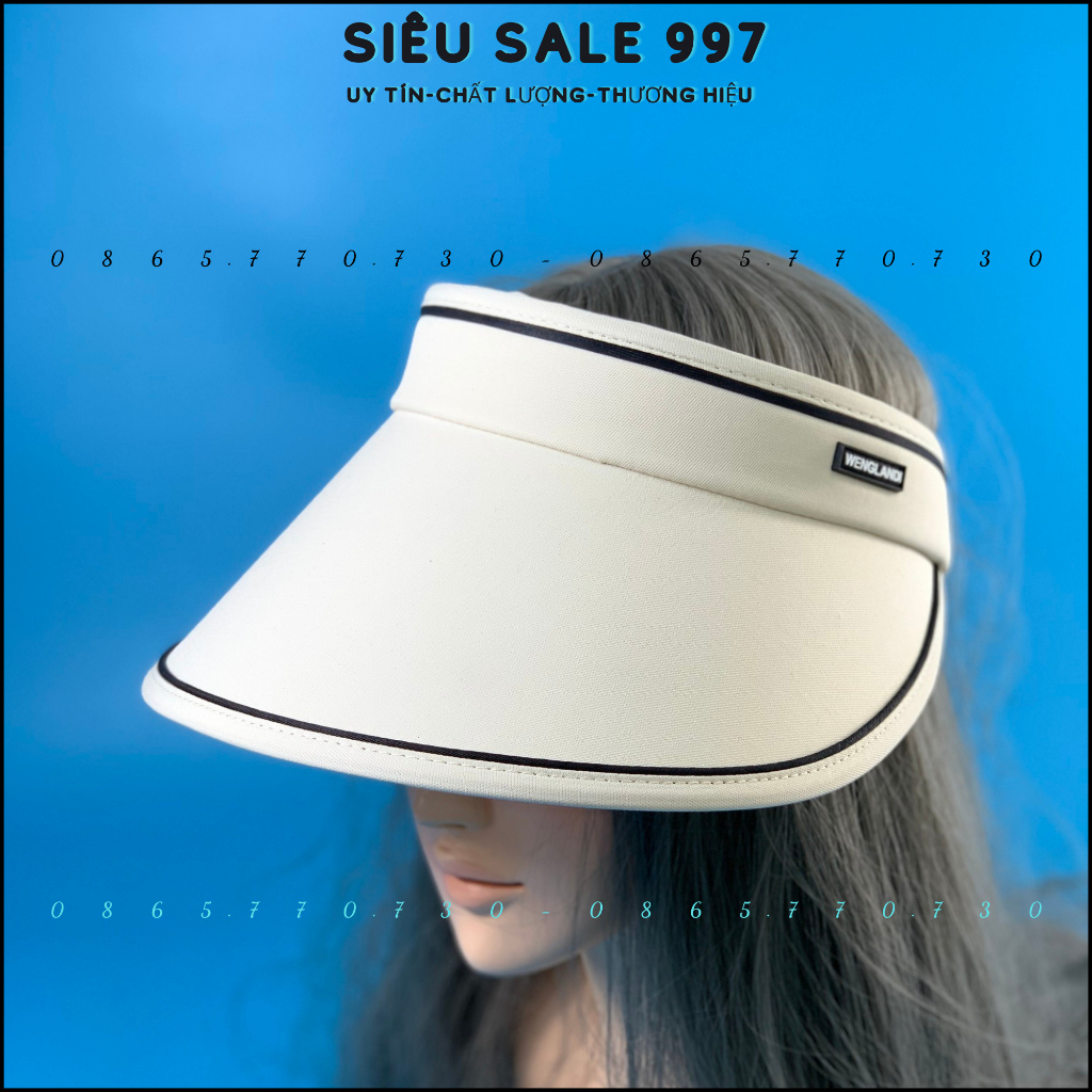 NÓN HOT - MŨ DU LỊCH ĐI BIỂN NỮA ĐẦU CHẤT NHỰA POLY HÀNG QC NHẬP HOT TREND HÀNG CAO CẤP