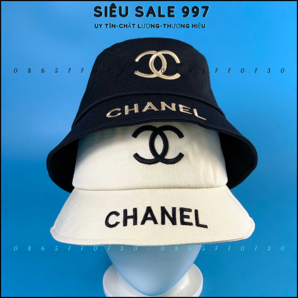 MŨ TAI BÈO RỘNG VÀNH MẪU MỚI THÊU LOGO CHAANELL HOT CAO CẤP CHẤT VẢI DÀY ÊM ĐẸP