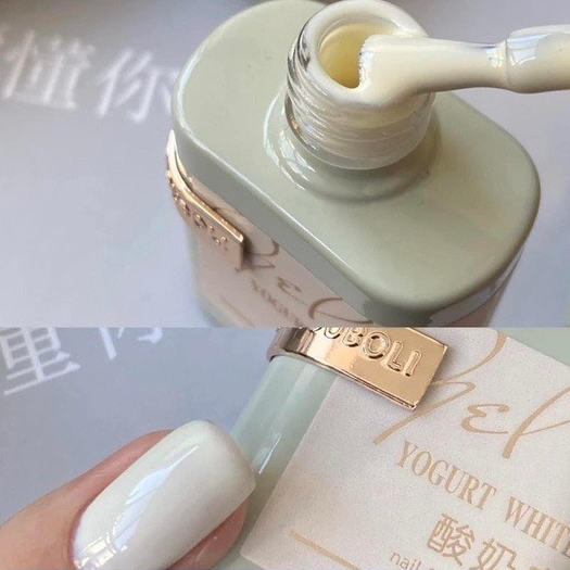 Sơn gel trắng sữa chua Ouboli