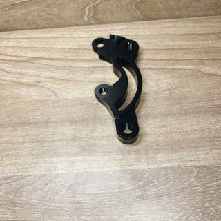 Pát trước Ex 135 đĩa 260/267 heo zin 2 Pis nhôm nguyên khối 6061 màu đen