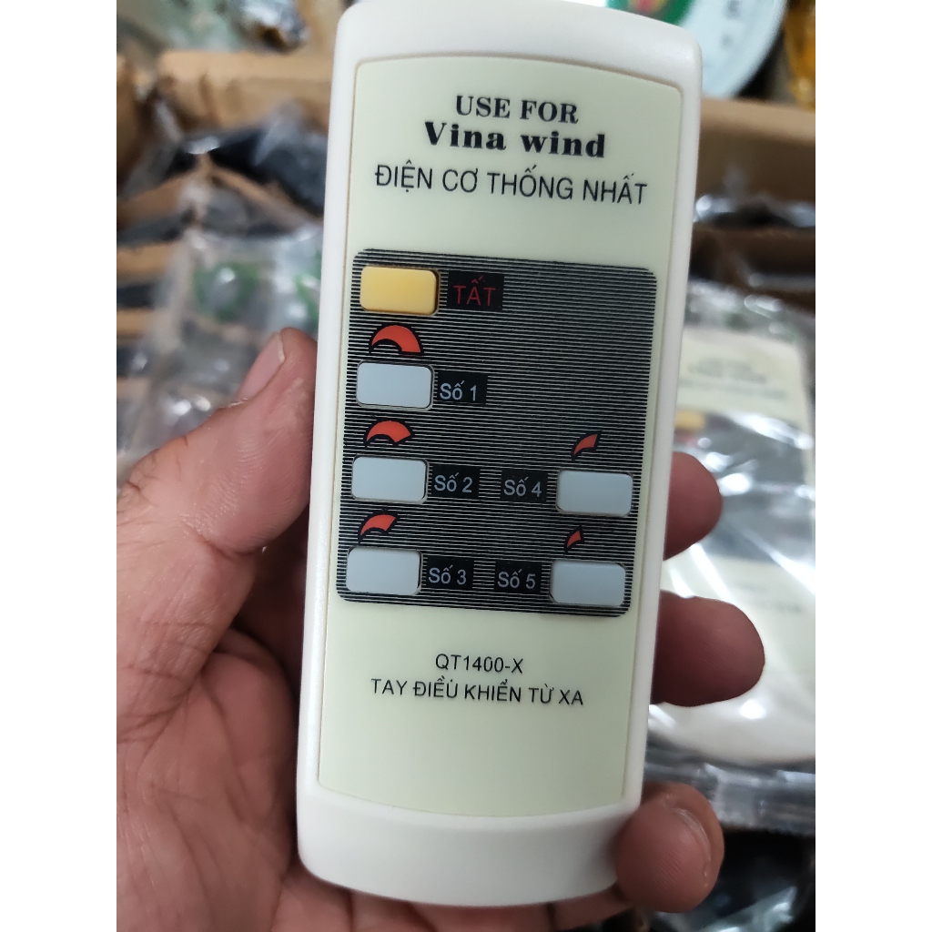 ĐIỀU KHIỂN QUẠT TRẦN VINAWIND CHO QT1400X VÀ QT1500X