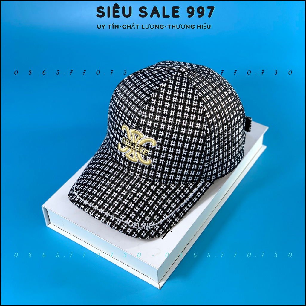 MŨ LƯỠI TRAI CHẤT NỈ XỐP CEECLIINE MẪU HIỆU MỚI THỜI TRANG CAO CẤP