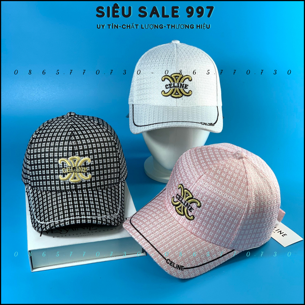 MŨ LƯỠI TRAI CHẤT NỈ XỐP CEECLIINE MẪU HIỆU MỚI THỜI TRANG CAO CẤP