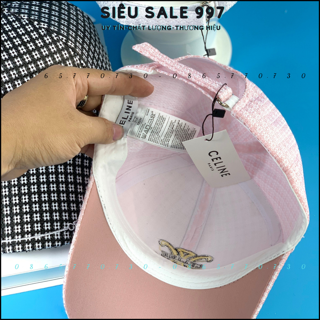 MŨ LƯỠI TRAI CHẤT NỈ XỐP CEECLIINE MẪU HIỆU MỚI THỜI TRANG CAO CẤP