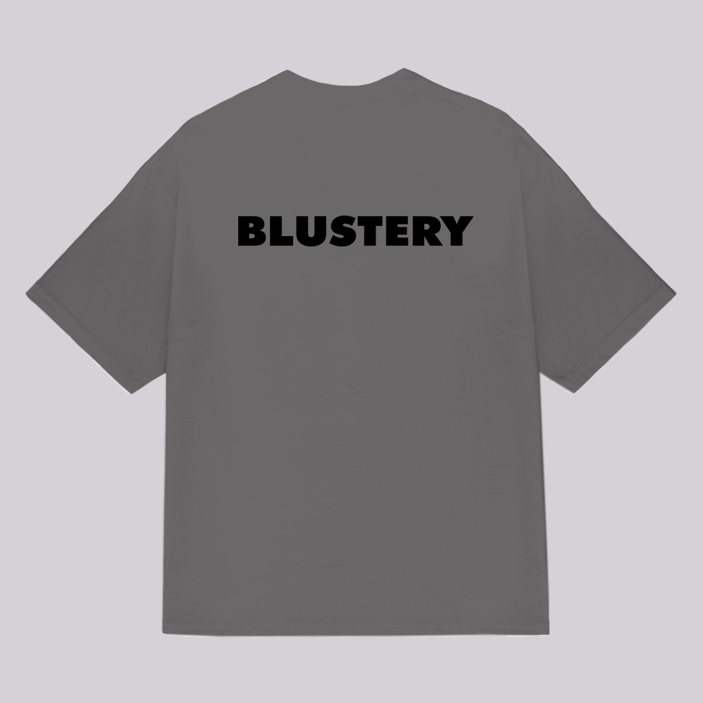 Áo thun form rộng unisex BLUSTERY BASIC ETO vải cotton cao cấp co giãn, dày dặn Local Brand