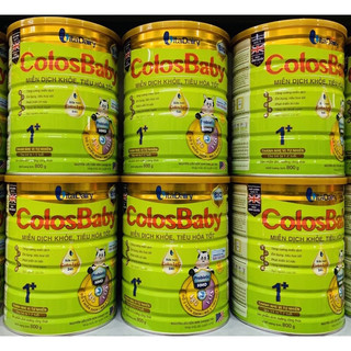 Combo 2lon colosbaby bio 1+ tiêu hoá tốt lon 800gr