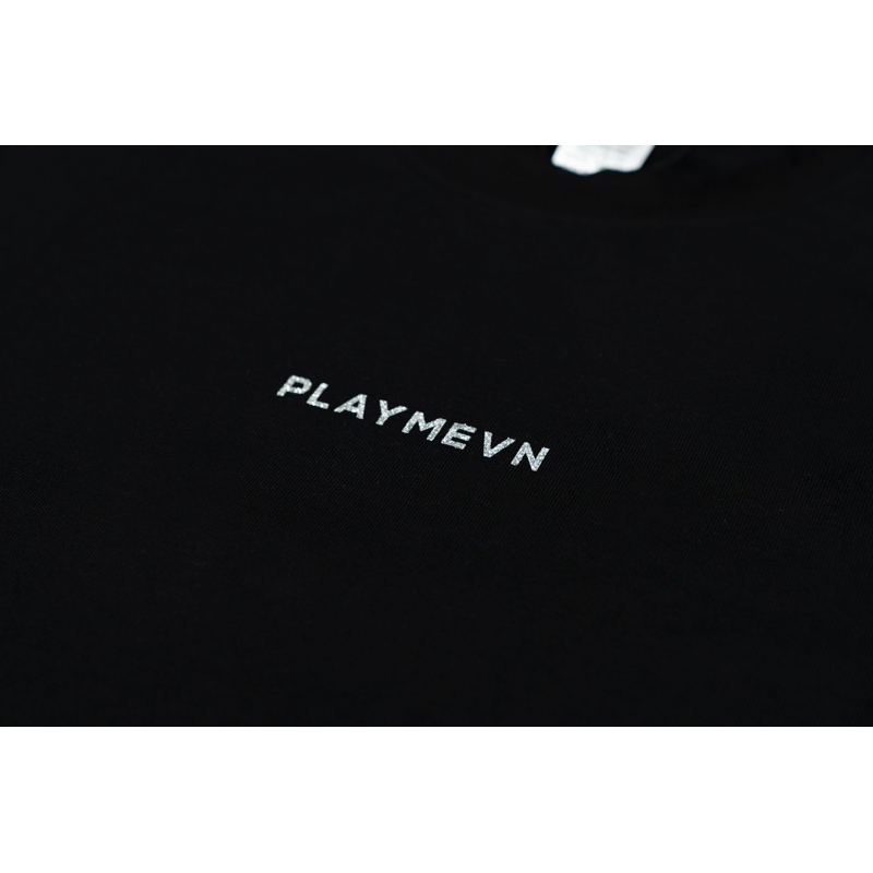 Áo Thun Playmevn “Bimbim” unisex/ Black