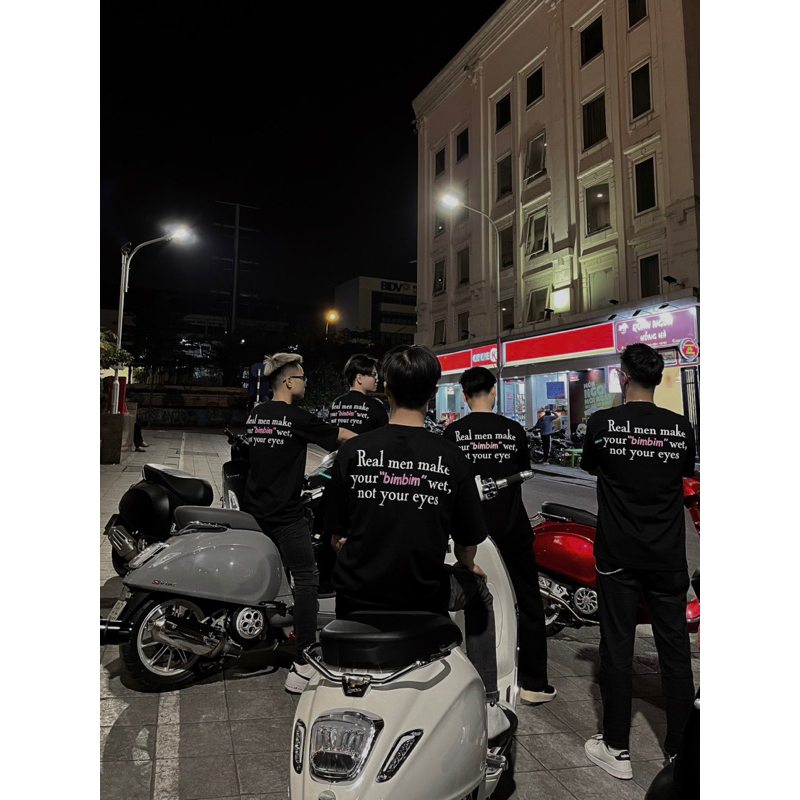 Áo Thun Playmevn “Bimbim” unisex/ Black