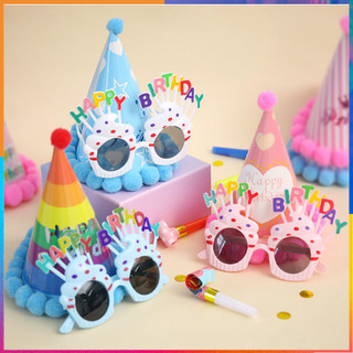 Kính mắt Happy Birthday, Mắt kính chúc mừng sinh nhật vui nhộn.