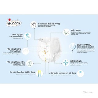 BỈM SUPDRY DÁN/QUẦN (ĐỦ SIZE)