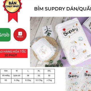 Bỉm supdry dán/quần