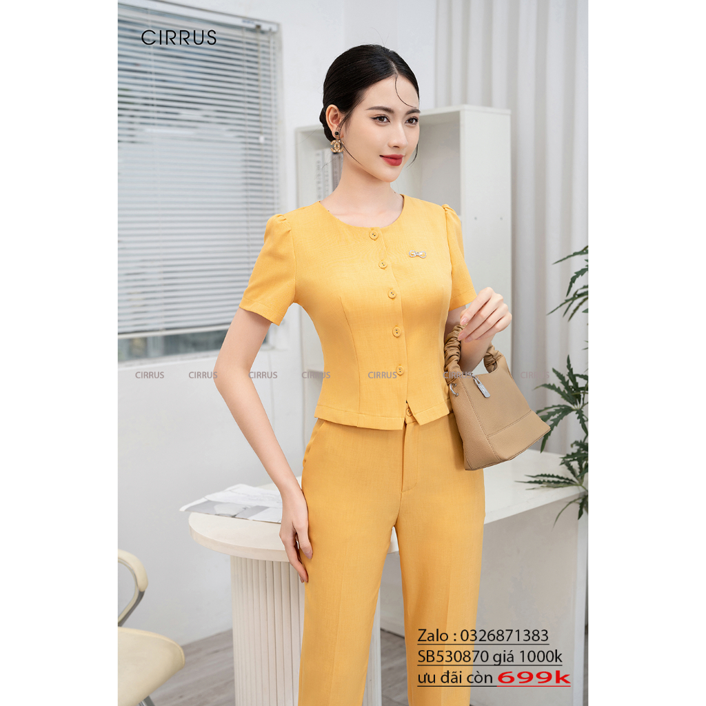 Set bộ nữ công sở KÝ GIẢ cirrus 530870