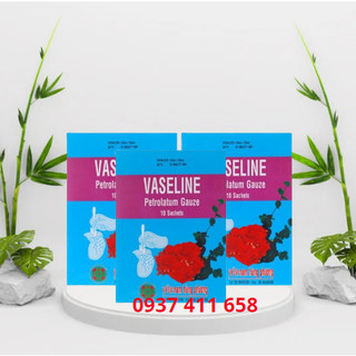 Gạc Vaseline Làm Mềm Da Bị Bỏng (Hộp 10 Miếng)