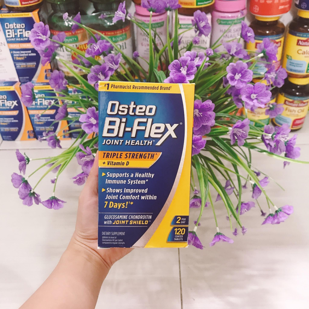 [Có Bill chính hãng] Osteo Bi-Flex Joint Health bổ sung Glucosamine, Chondroitin, MSM tốt cho xương 