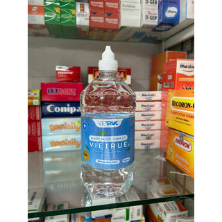 Nước muối sinh lý vietrue 500ml, 1000ml