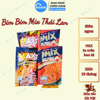 Bim Bim Thái 🤞Freeship🤞Bim Bim Mix màu đỏ  Thái Lan Thơm Ngon 60g
