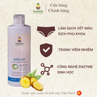 Nước giặt Fuwa3e - Nước giặt Đồ Lót, Nước giặt trẻ em , Nước giặt sinh h