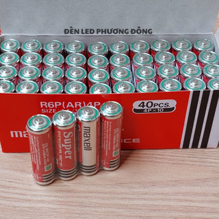 Pin AA - AAA Pin tiểu Super Maxell Đỏ 1.5V
