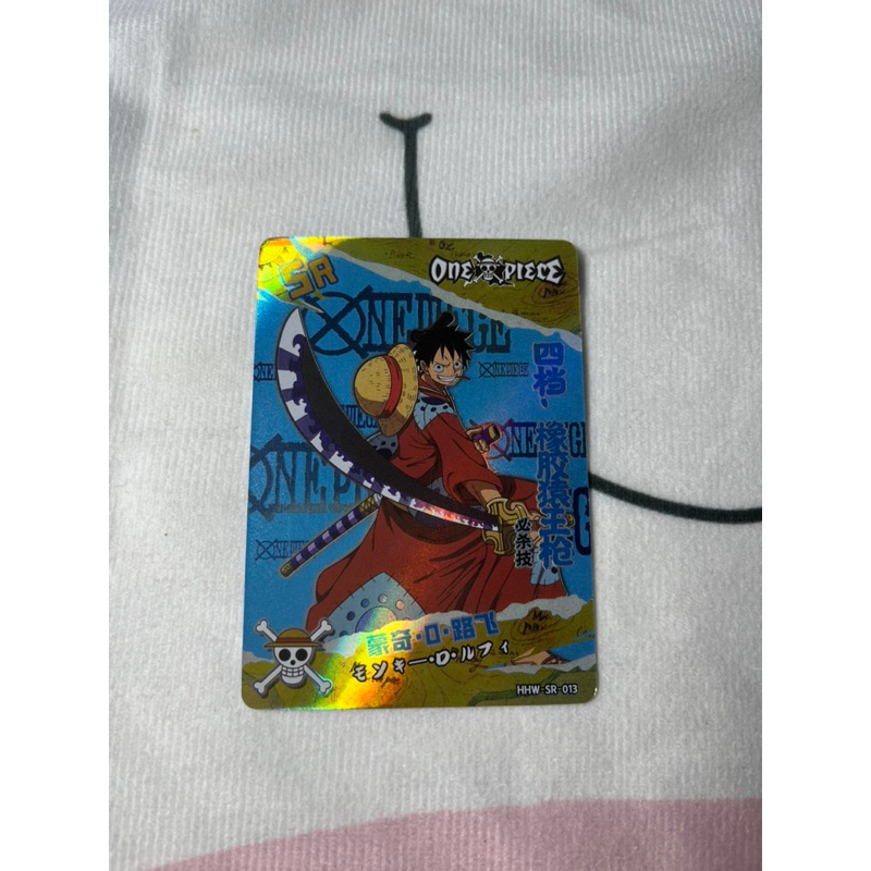 (đọc kĩ mô tả) Thẻ ảnh One Piece SR(2)