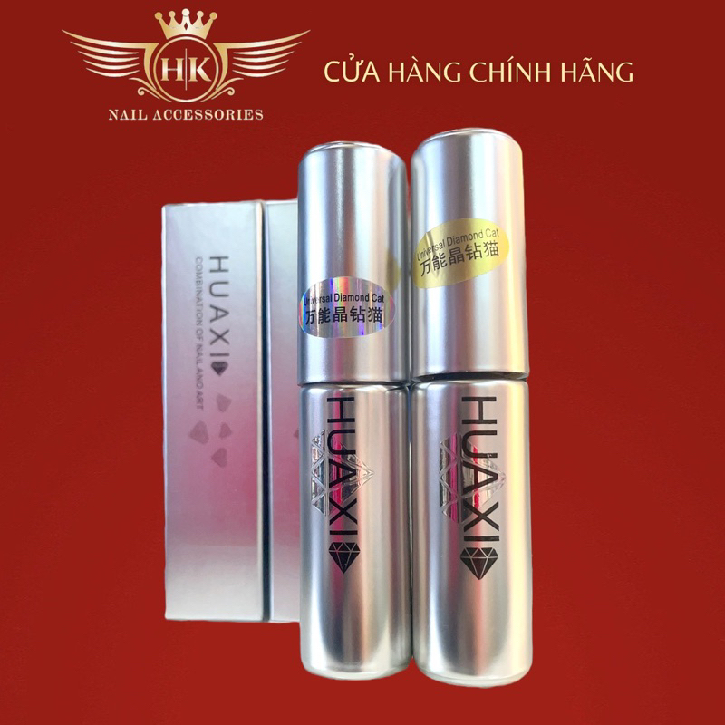 Sơn mắt mèo kim cương huaxi HK NAIL ACCESSORIES chính hãng