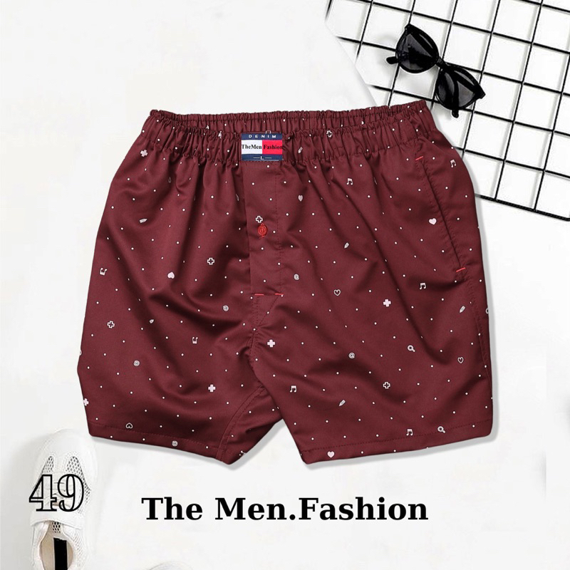 Quần đùi nam mặc nhà TheMen (100% chất cotton) - Quần đùi nam ( Mã số: 41-42-43-44-45-46-47-48-49 )