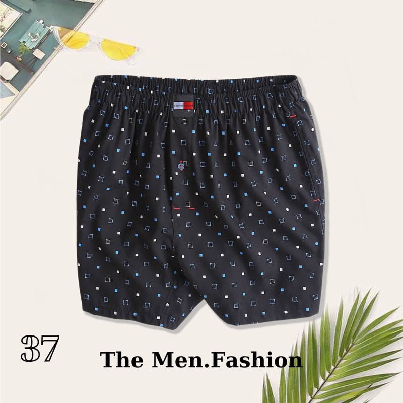 Quần đùi nam mặc nhà THEMEN (100% chất cotton) - Quần đùi nam (Mã số 31-32-33-34-35-36-37-38-39-40)