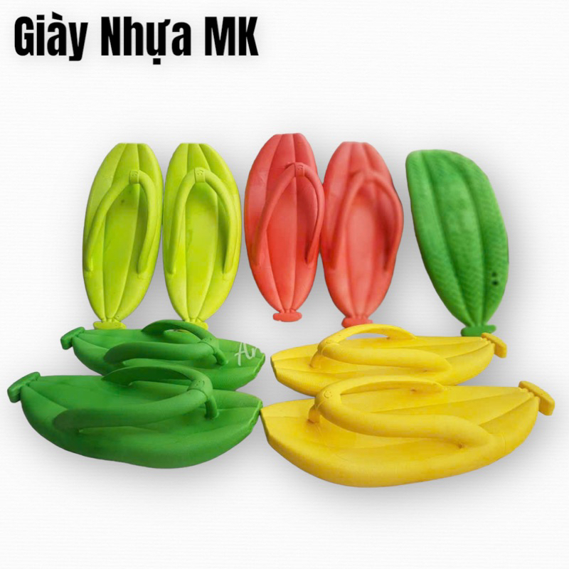 Dép Xỏ Ngón EVA Đế Dày Mềm Mại Chống Trượt Hình Quả Chuối Thời Trang Cho Người Lớn - DL201