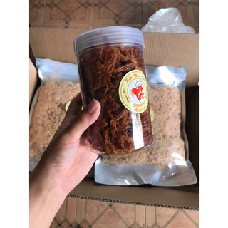 Mực tẩm xé sợi.