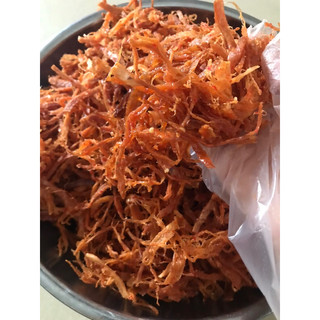 Mực tẩm xé sợi.