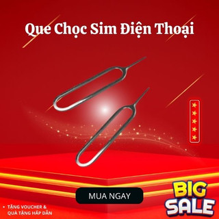 Que chọc sim điện thoại nhỏ gọn tiện dụng - cây lấy sim