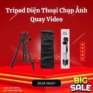 Tripod Điện Thoại Chụp Ảnh Quay Video Livestream Du Lịch Tiện Lợi - Gậy Chụp Hình Tự Sướng 3 Chân Chống Rung