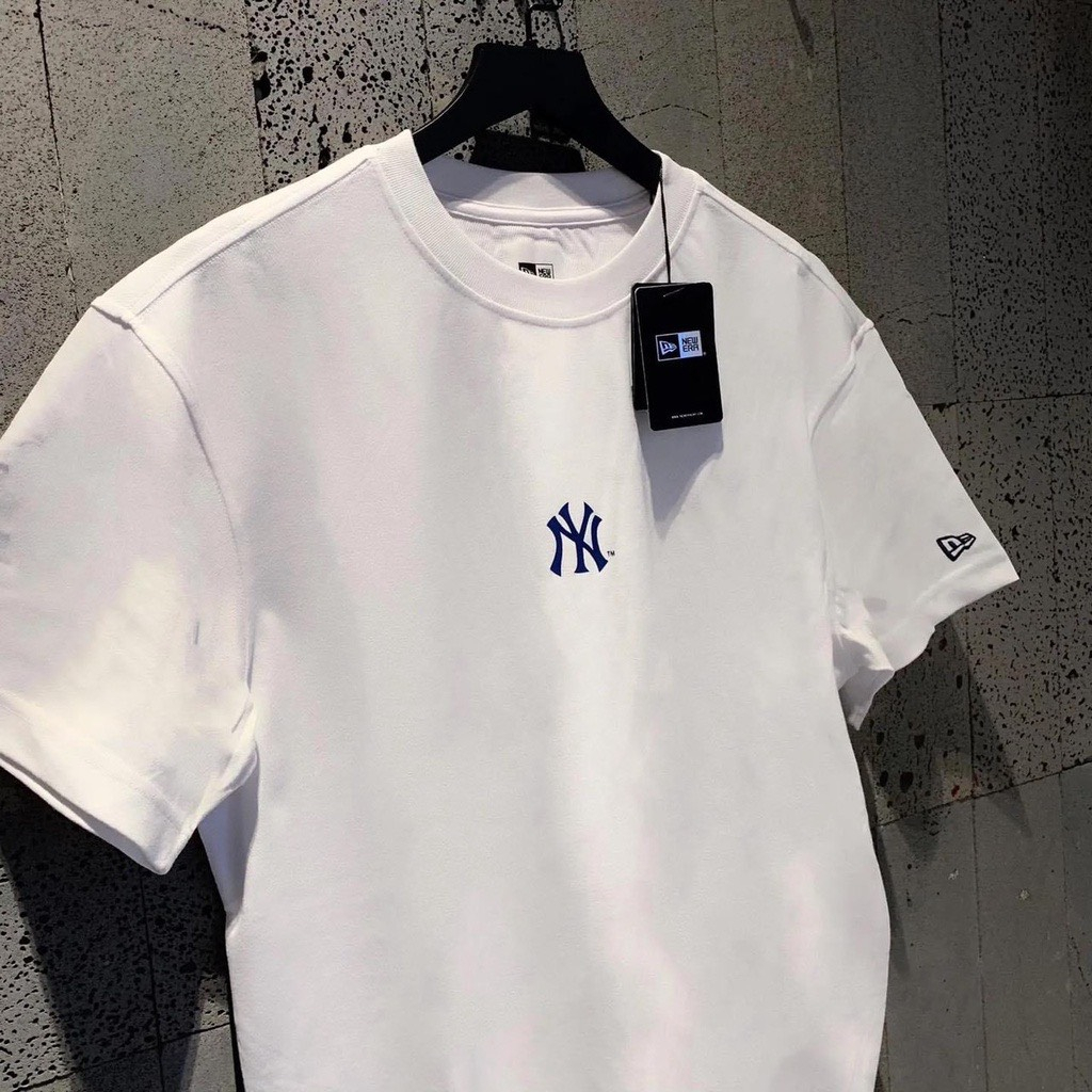 Áo thun nam nữ basic, áo thun MLB New York T07 chất cotton 100%  form rộng xịn xò Hight Bar Store