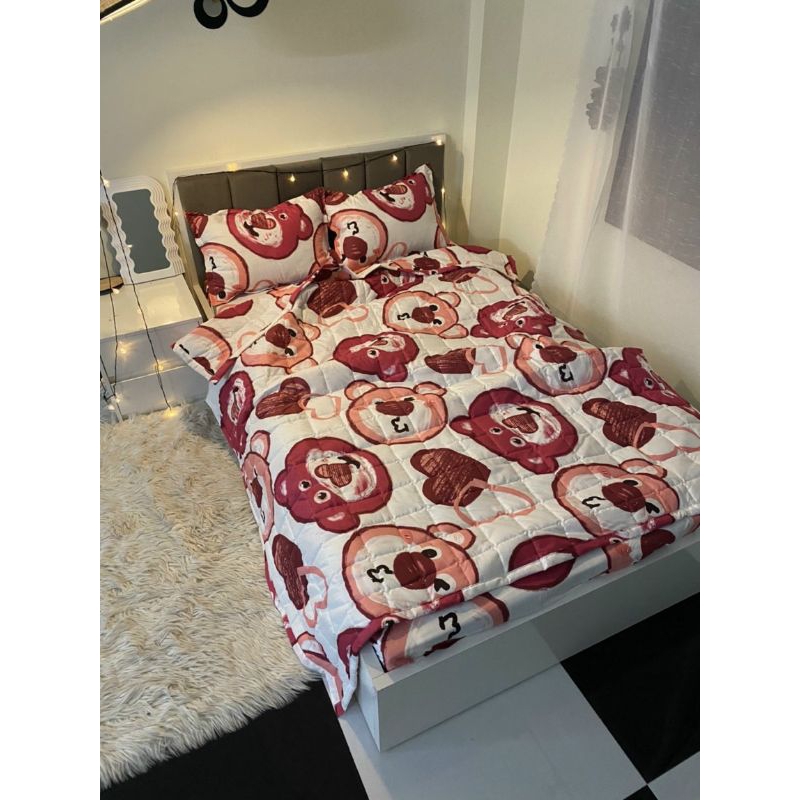 Bộ chăn ga gối poly cotton 4 món đủ kích thước