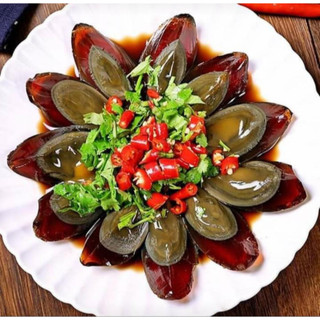 Trứng bắc thảo bọc vỏ trấu set 5 quả