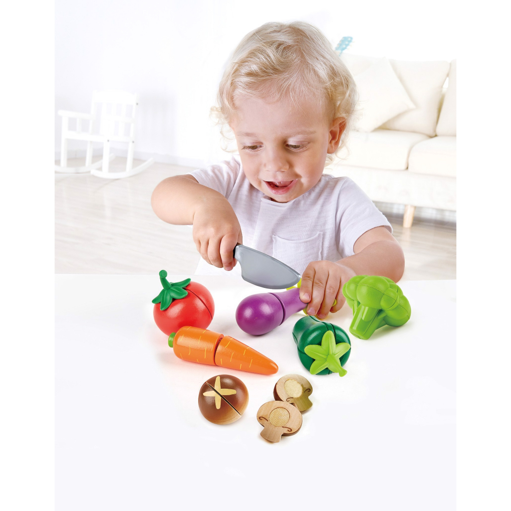 Đồ chơi cắt hoa quả - rau củ nhựa cho bé