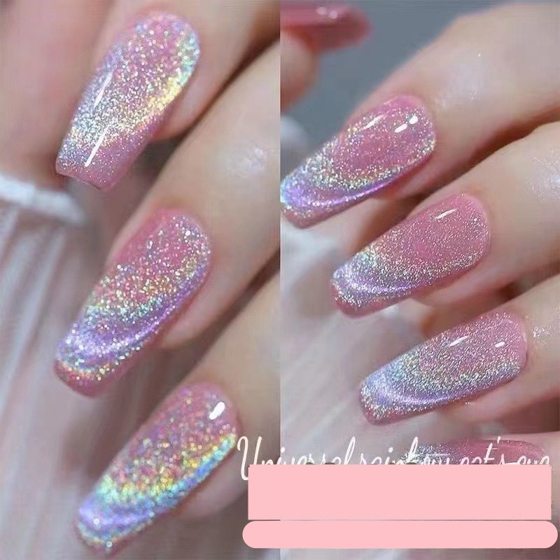 Top mắt mèo kim cương Huaxi 9D - Sơn gel mắt mèo kim cương lấp lánh