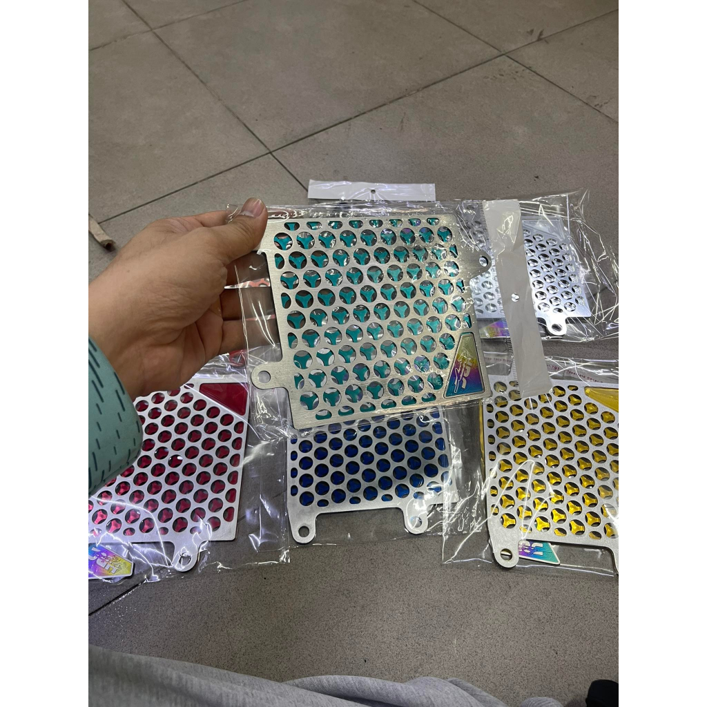 Che két nước nhôm tem titan vario 125 150 và sh 2017