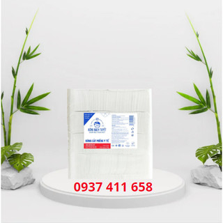 Bông Cắt Sẵn 10x10cm Vệ Sinh Cho Bé, dùng cho Spa Phun Xăm- Bạch Tuyết Bịch 500Gr