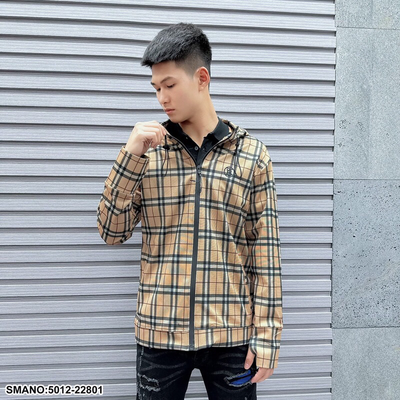 Áo chống nắng bbr kéo khoá kèm dây rút.ảnh thật_5012