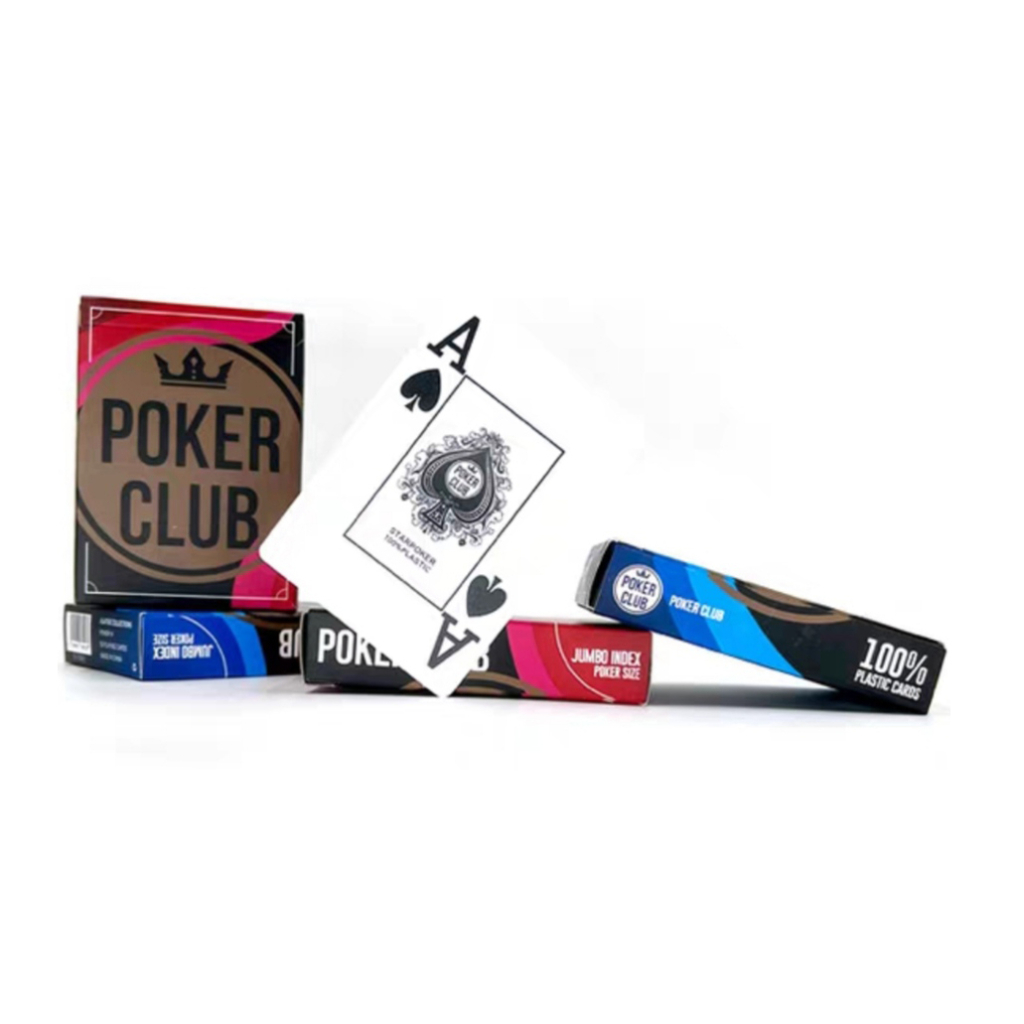 BN 64, Bộ bài tây nhựa Poker Club bền đẹp cao cấp chống nước