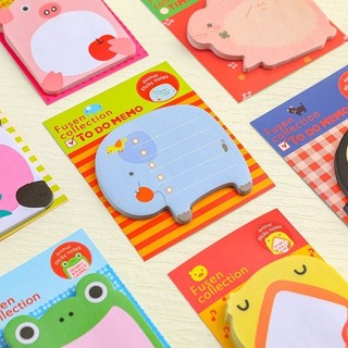 giấy ghi chú note thú mini siêu cute