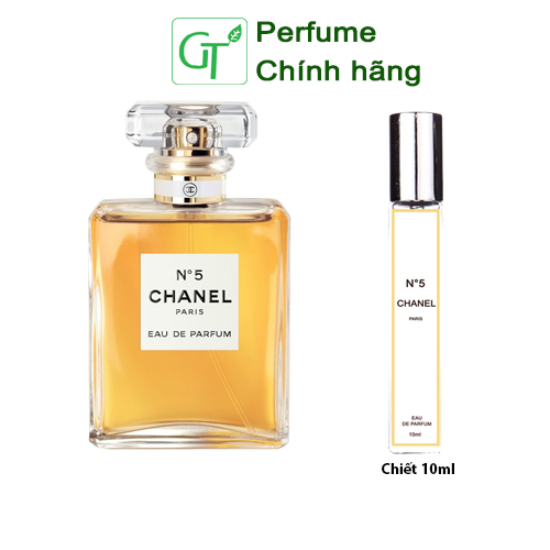 Nước hoa chiết CHANEL No5 Pháp 10ml - Nước hoa Nữ chính hãng gợi cảm, sexy girl, thơm lâu