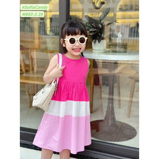 Đầm thiết kế Sofia Candy 3 màu bé gái (10-45kg)