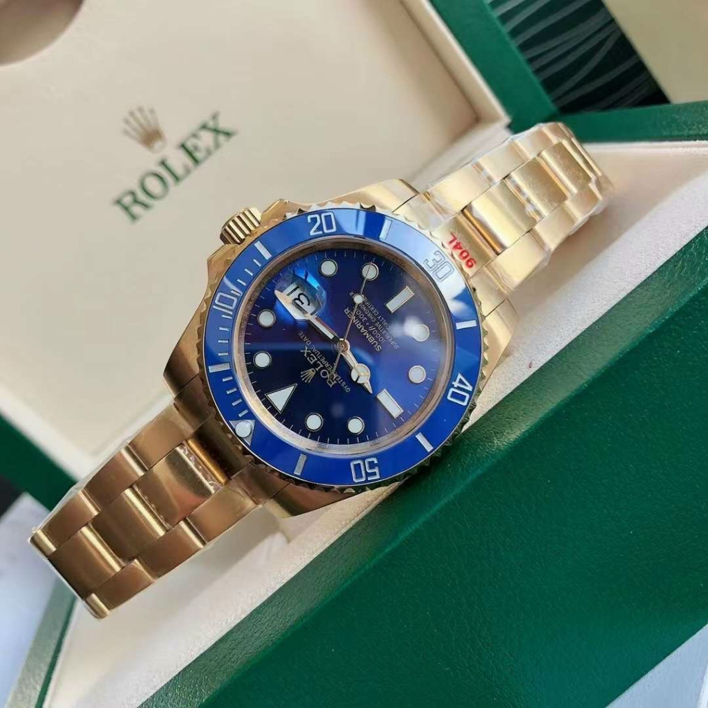 Đồng Hồ Nam Rolex - Size 42mm, Máy Cơ, Kính Sapphire Chống Trày,Thép 904 không gỉ, 3 Kim Bảo Hành Máy 12 Tháng