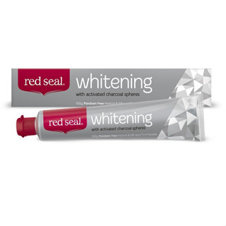  KEM ĐÁNH RĂNG THAN HOẠT TÍNH - TRẮNG BÓNG   FLUORIDE Red Seal Whitening Toothpaste Activated Charcoal 