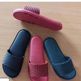 Dép lê nữ quai ngang siêu nhẹ sọc ke ngang