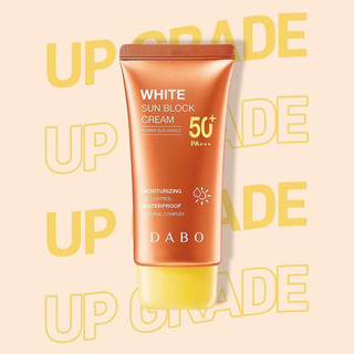  Hàng Chính Hãng - Kem chống nắng Trắng da Sạch Nhờn cho da dầu mụn da nhạy cảm Dabo Whitening Sunblock Cream Hàn Quốc 